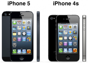 iPhone5 compared to iPhone 4S